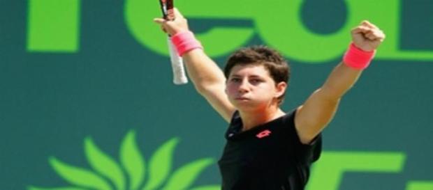 Carla Suárez, finalista del Abierto de Miami Carla Suárez, finalista del Abierto de Miami