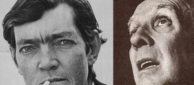 Cortázar e Borges, ícones da literatura argentina. Cortázar e Borges, ícones da literatura argentina.