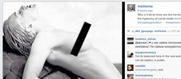 Foto do Instagram de Madonna. Foto do Instagram de Madonna.
