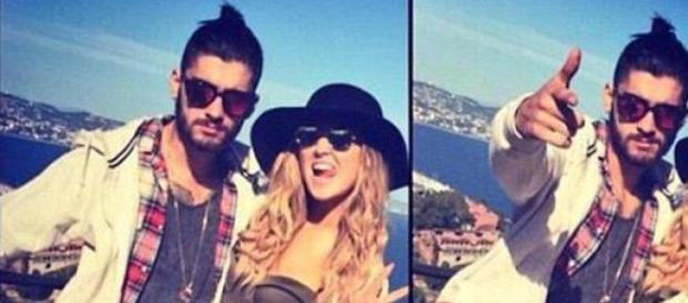 Zayn Malik e Perrie Edwards de férias Zayn Malik e Perrie Edwards de férias