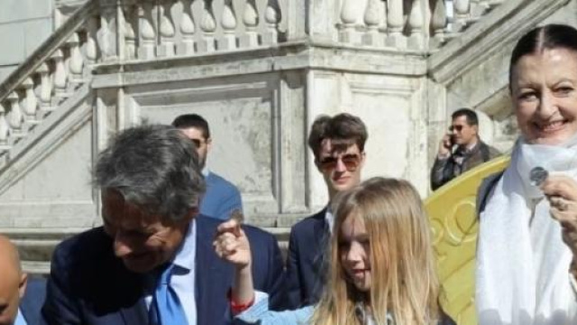 Carla Fracci e Flam di Braccialetti Rossi 