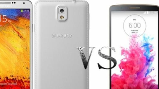 Samsung Galaxy Note 3 vs LG G3