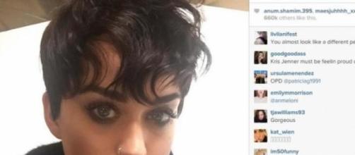 Katy presume nuevo look en Instagram