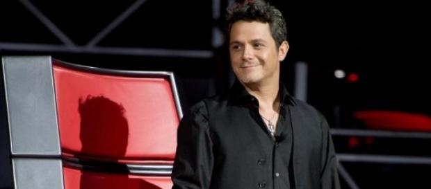 Alejandro Sanz en la silla giratoria Alejandro Sanz en la silla giratoria