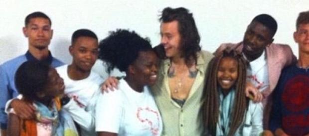 Harry Styles no Projecto Lalela Harry Styles no Projecto Lalela