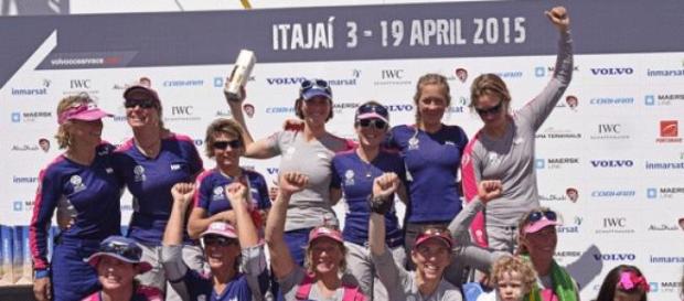 Tripulação feminina Team SCA na Volvo Ocean Race Tripulação feminina Team SCA na Volvo Ocean Race