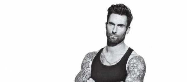 Adam Levine, vocalista da banda rock Maroon 5 Adam Levine, vocalista da banda rock Maroon 5