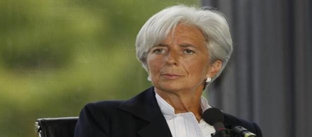 Christine Lagarde é a atual diretora-geral do FMI. Christine Lagarde é a atual diretora-geral do FMI.