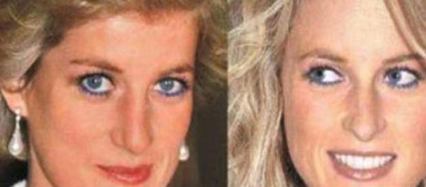Fotografia revela semelhança entre Sarah e Diana. Fotografia revela semelhança entre Sarah e Diana.