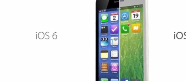 iOS7 finally seems to have given in to flat design iOS7 finally seems to have given in to flat design