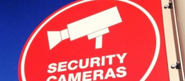 NSA Security Cameras Schild NSA Security Cameras Schild