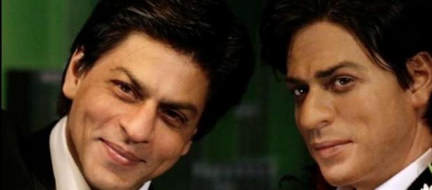The actor with his wax statue at Madame Tussauds The actor with his wax statue at Madame Tussauds