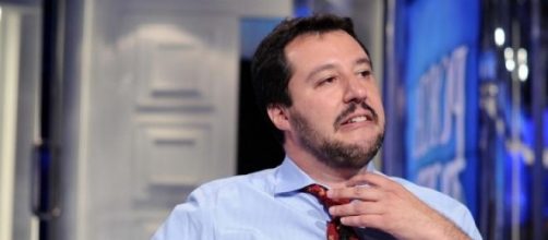 M. Salvini in una delle sue ospitate.