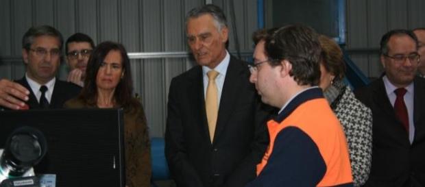 Cavaco Silva aprende como funciona o Portal Cavaco Silva aprende como funciona o Portal