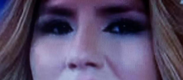 Chabelita durante unas declaraciones en Telecinco Chabelita durante unas declaraciones en Telecinco