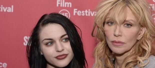 Frances Cobain and her mother Courtney Love Frances Cobain and her mother Courtney Love