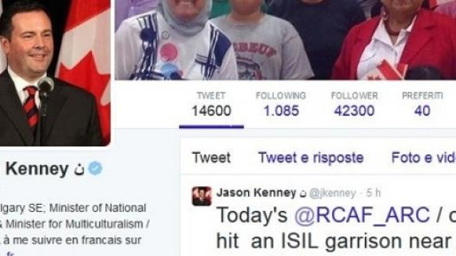 Primo attacco aereo del Canada in Siria