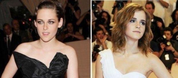 Kristen Stewart y Emma Watson Kristen Stewart y Emma Watson