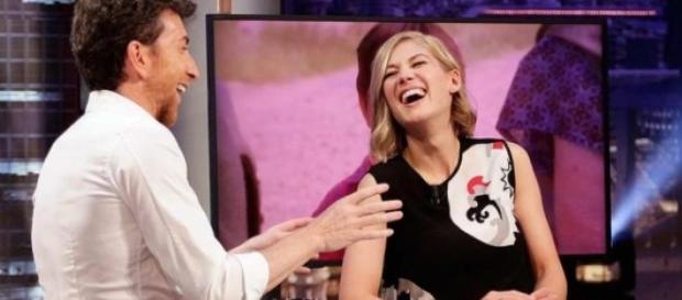 La actriz Rosamund Pike en 'El Hormiguero' La actriz Rosamund Pike en 'El Hormiguero'