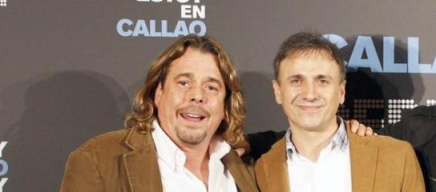 Los cómicos Juan Muñoz y José Mota Los cómicos Juan Muñoz y José Mota