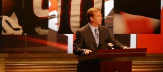 Roger Goodell, comisionado de la NFL Roger Goodell, comisionado de la NFL
