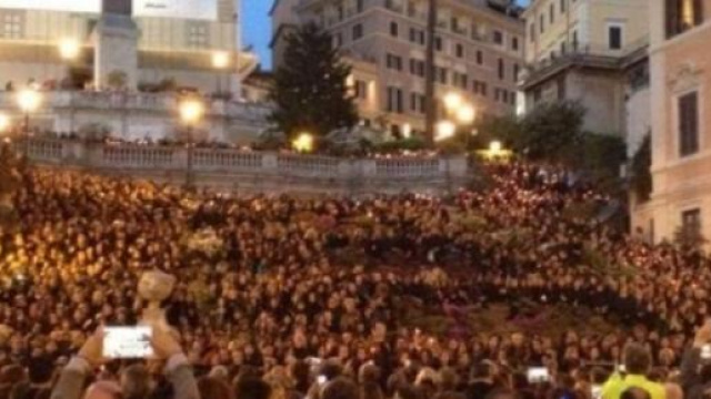 Flash - Mob p.zza di Spagna