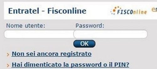 Accesso posizione Fisconline