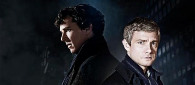 Benedict Cumberbatch y Martin Freeman Benedict Cumberbatch y Martin Freeman
