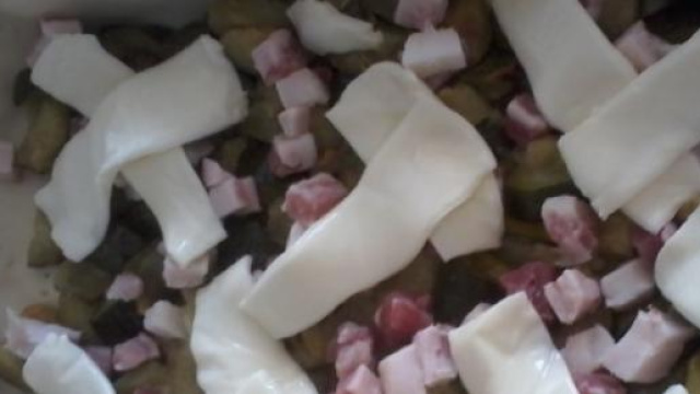 La mia torta rustica alle zucchine.