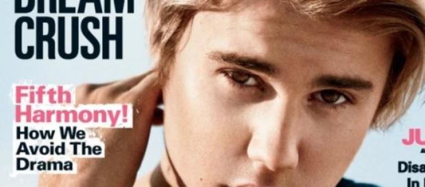 Justin Bieber na capa da revista 'Seventeen' Justin Bieber na capa da revista 'Seventeen'