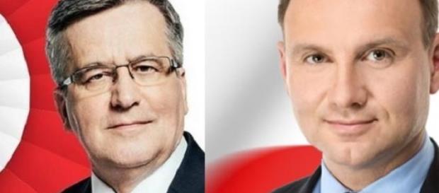 Komorowski, Duda - wizerunki z plakatów wyborczych Komorowski, Duda - wizerunki z plakatów wyborczych