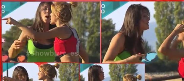 La pelea entre Romina y Oriana luego de la prueba La pelea entre Romina y Oriana luego de la prueba