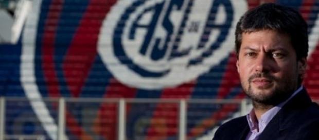 Matías Lammens, presidente de San Lorenzo Matías Lammens, presidente de San Lorenzo