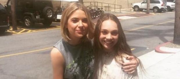 Pretty Little Liars Ashley Benson, Maddie Ziegler Pretty Little Liars Ashley Benson, Maddie Ziegler