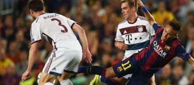 Starcie Bayern - Barcelona. Starcie Bayern - Barcelona.