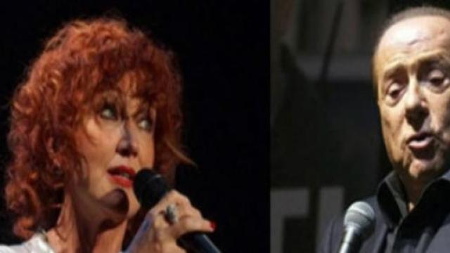 Fiorella Mannoia e Berlusconi
