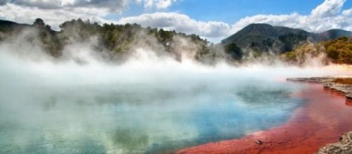 La piscina del champagne en Nueva Zelanda