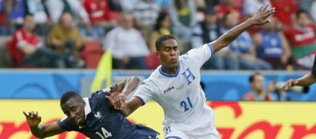 Beckeles no Mundial contra a França Beckeles no Mundial contra a França