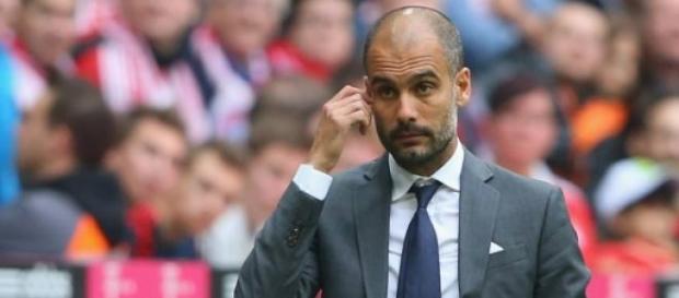 Guardiola a félicité ses joueurs. Guardiola a félicité ses joueurs.