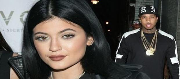 Kylie Jenner et son petit ami Tyga. Kylie Jenner et son petit ami Tyga.