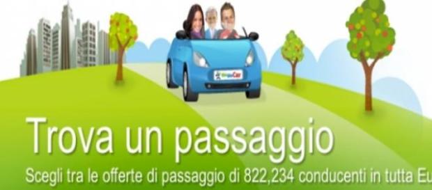 La schermata di Blablacar La schermata di Blablacar