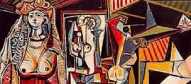 Mulheres de Argel, Picasso, 1955 Mulheres de Argel, Picasso, 1955