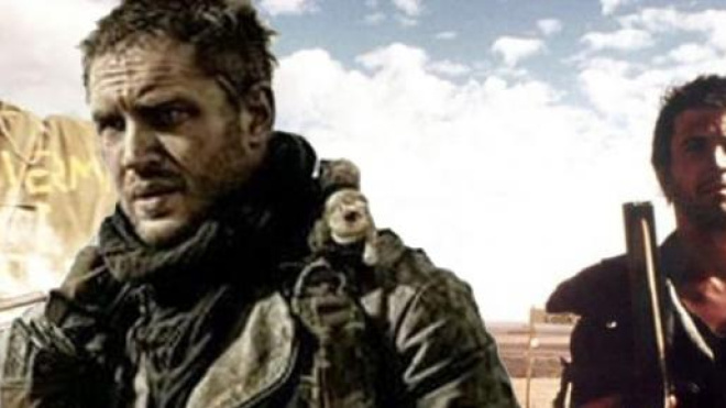 Tom Hardy e Mel Gibson nel ruolo di Mad Max.