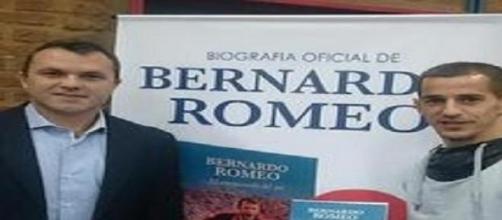 Bernardo Romeo junto a Leandro Romagnoli