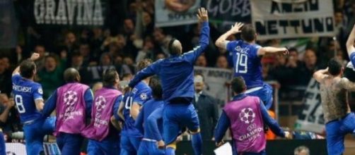 La gioia della Juventus per la finale raggiunta