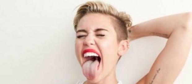 A sempre polémica Miley Cyrus A sempre polémica Miley Cyrus