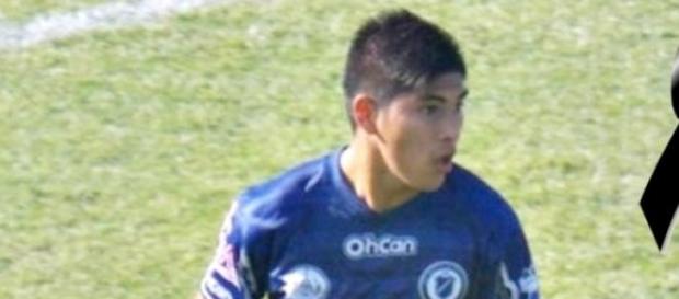Emanuel Ortega tenia 21 años y jugaba de lateral Emanuel Ortega tenia 21 años y jugaba de lateral
