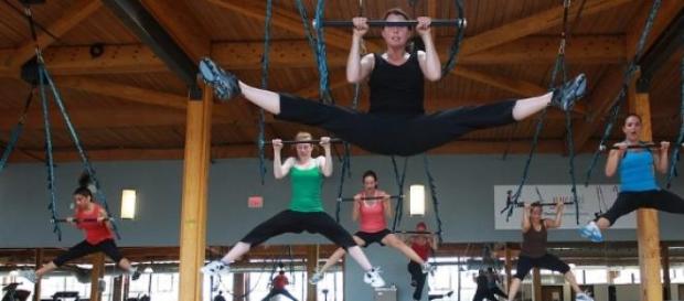 Gimnasios Jukari, como en el circo Gimnasios Jukari, como en el circo