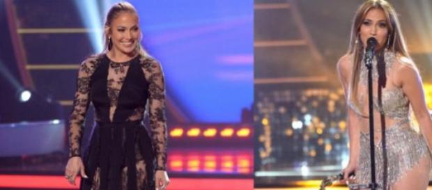 Jennifer Lopez com dois vestidos muito reveladores Jennifer Lopez com dois vestidos muito reveladores
