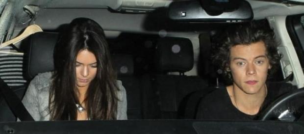 Kendall Jenner y Harry Styles. Kendall Jenner y Harry Styles.